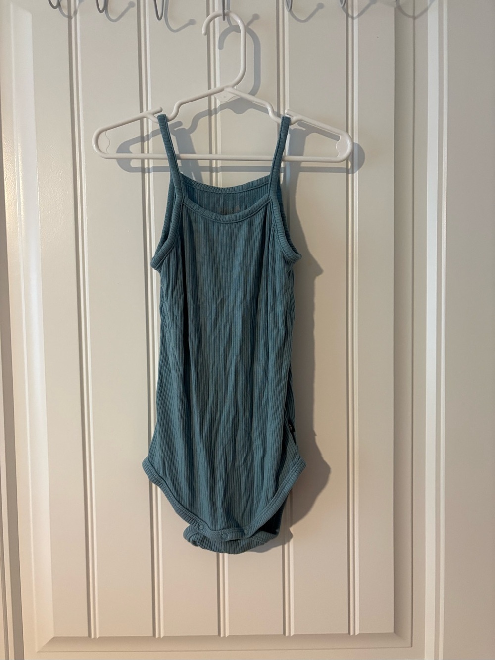 Kyte Baby Ribbed Spaghetti Strap Bodysuit